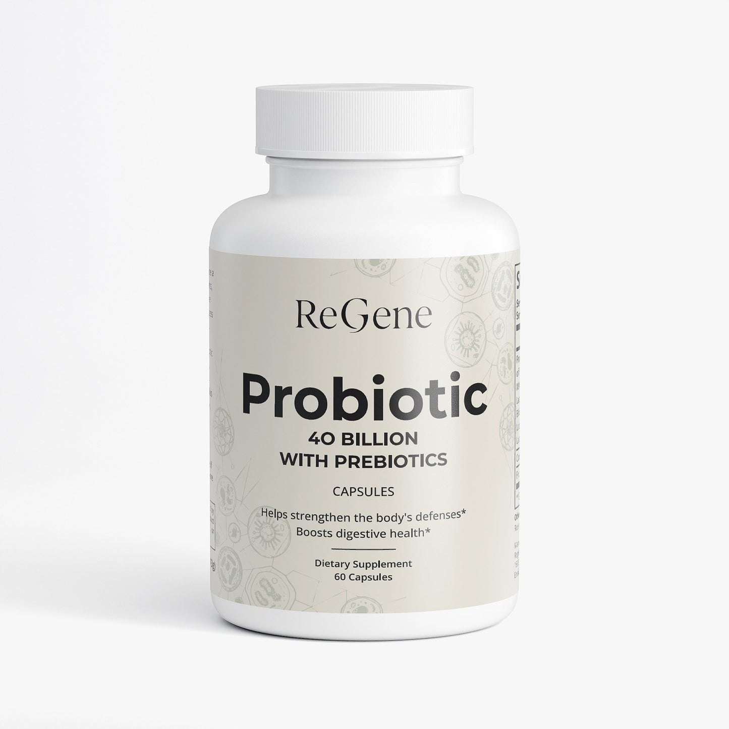 Probiotic 40 Billion with Prebiotics